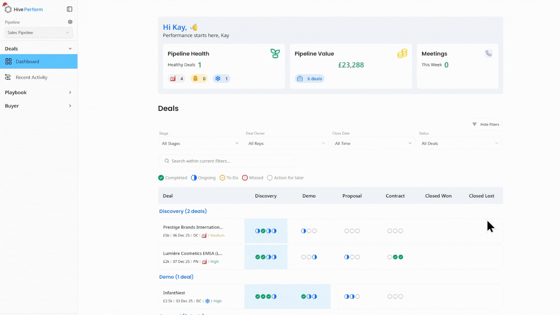 Action Override Demo