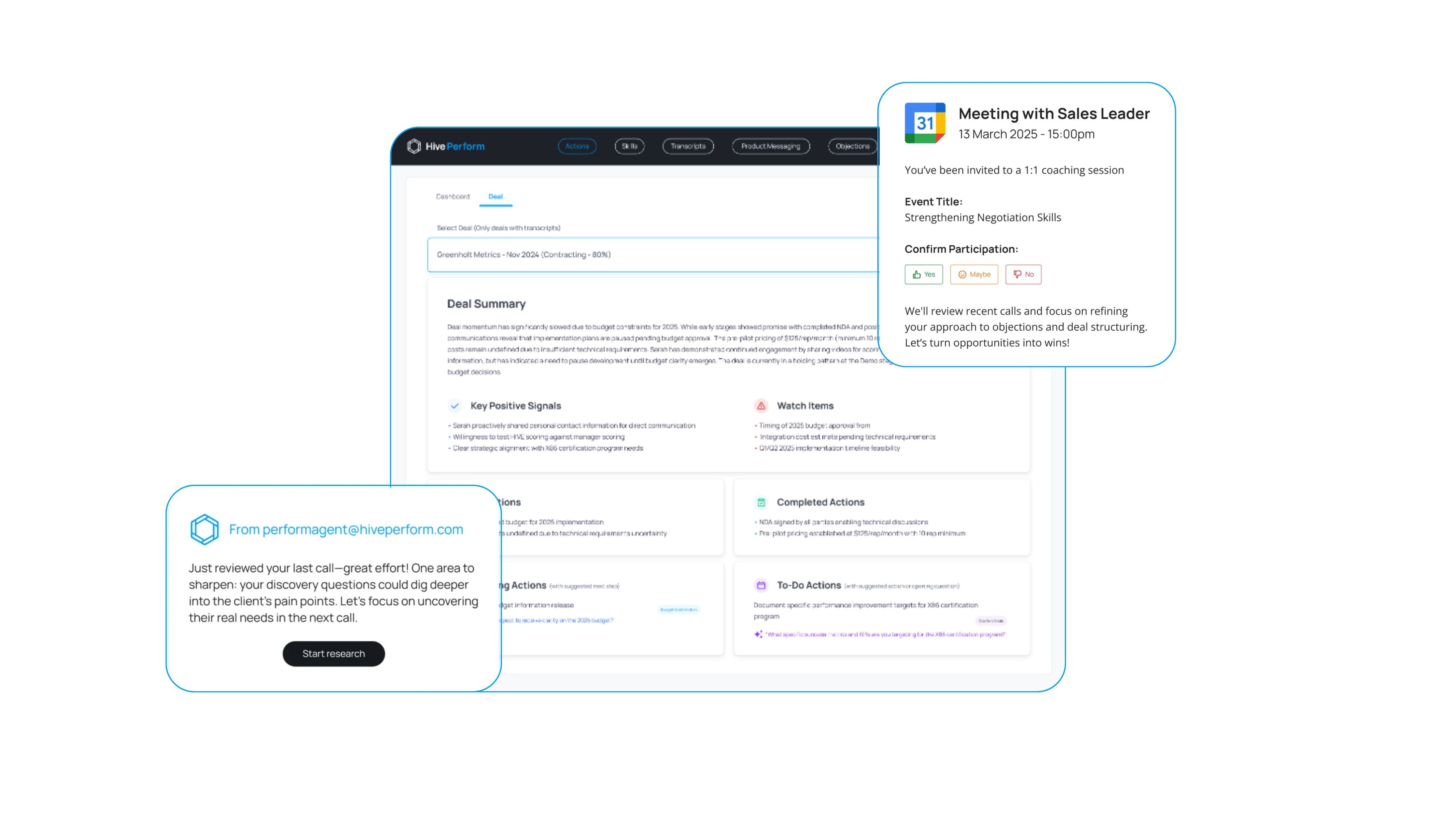 Hive Perform - Products